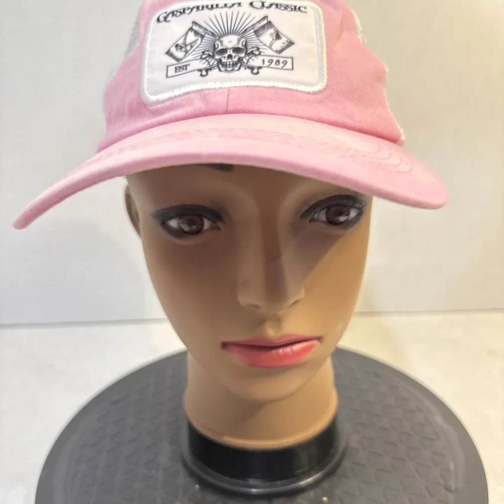 Gasparilla Classic Pink Trucker Hat Unisex Adjustable Snapback